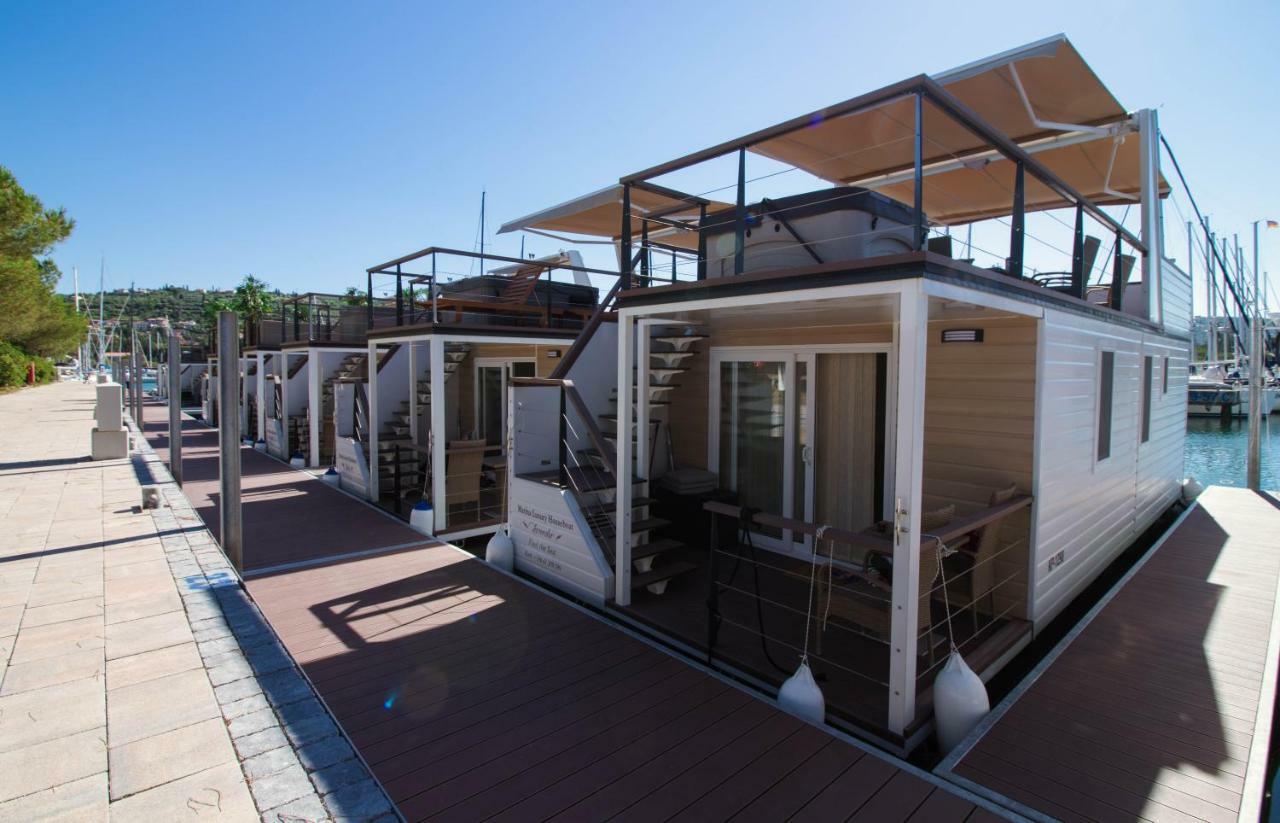 Villa Marina Luxury Houseboat Lavender Portorož Exterior foto
