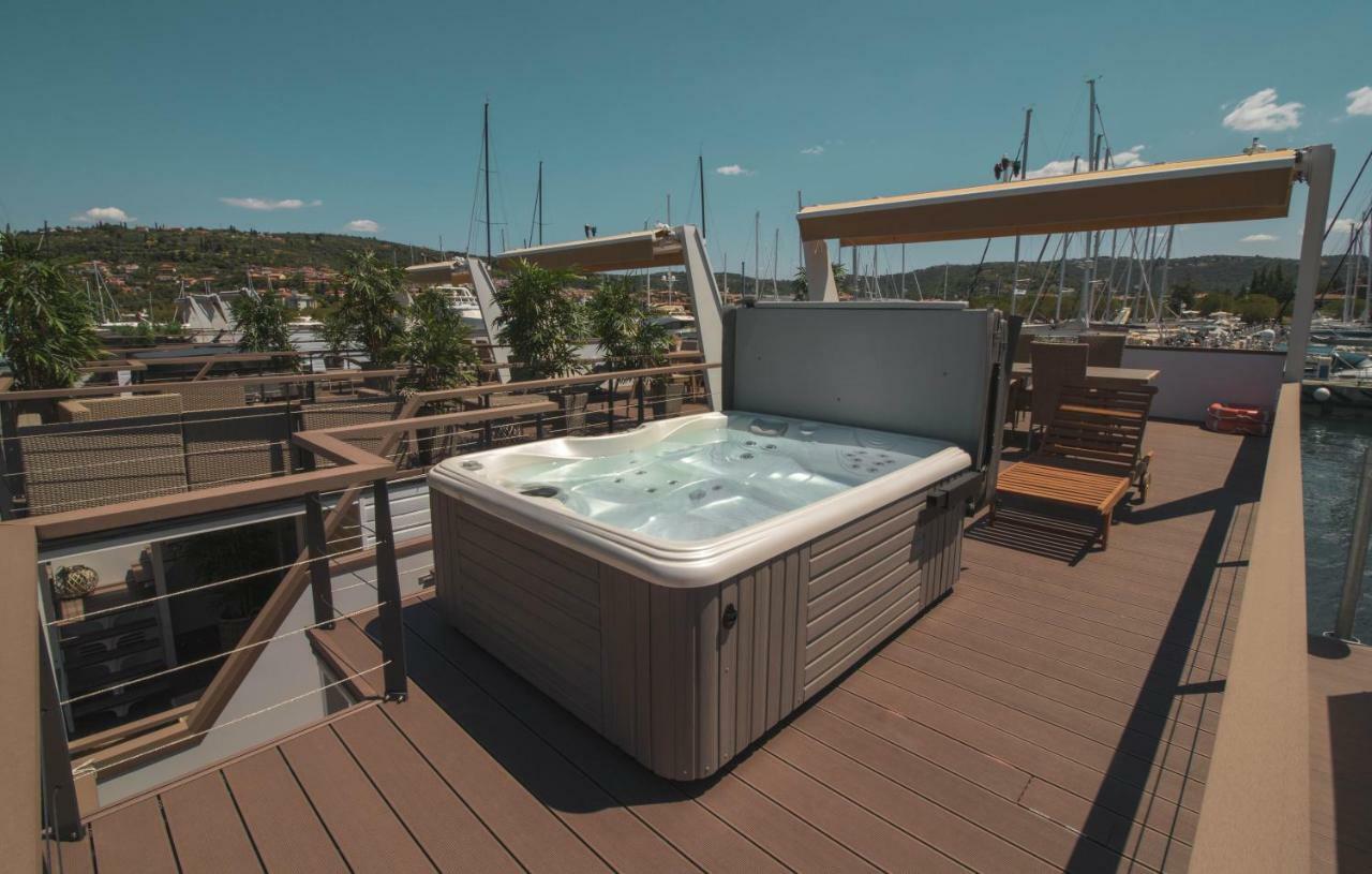 Villa Marina Luxury Houseboat Lavender Portorož Exterior foto