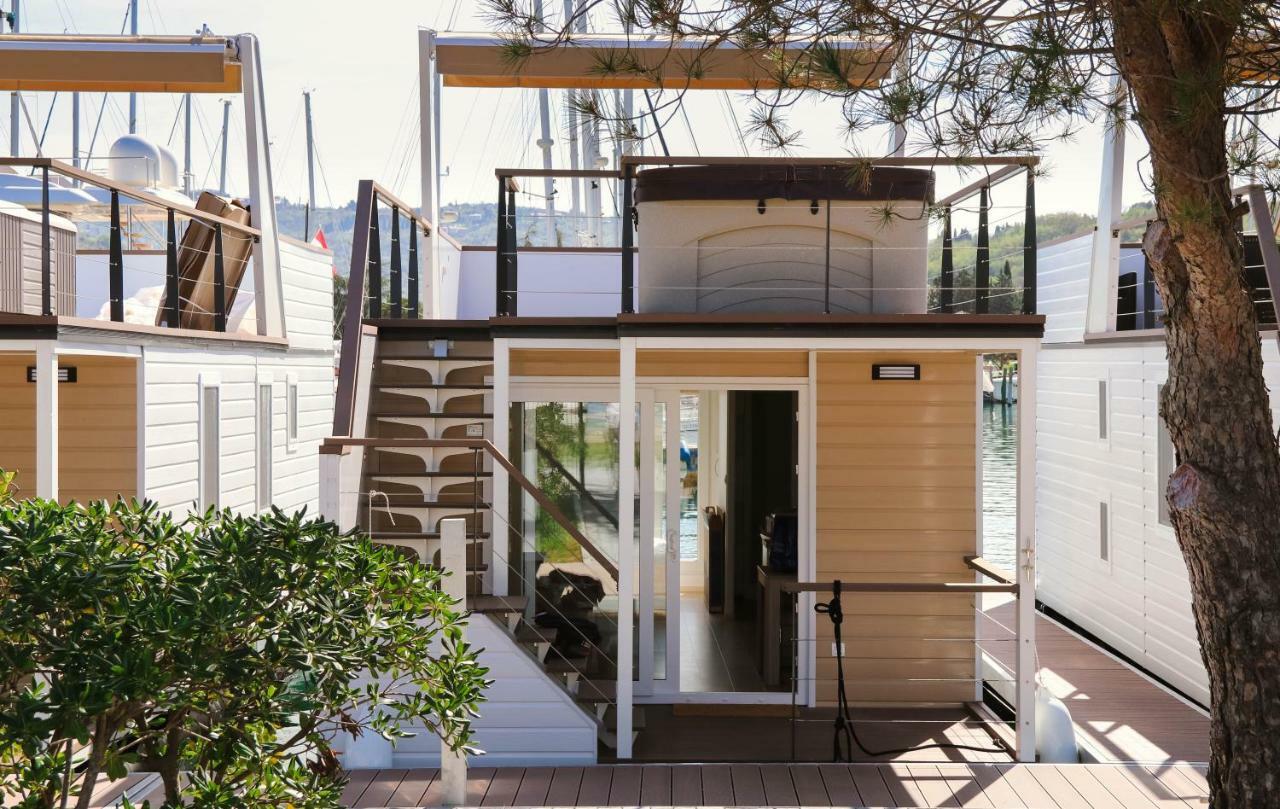 Villa Marina Luxury Houseboat Lavender Portorož Exterior foto