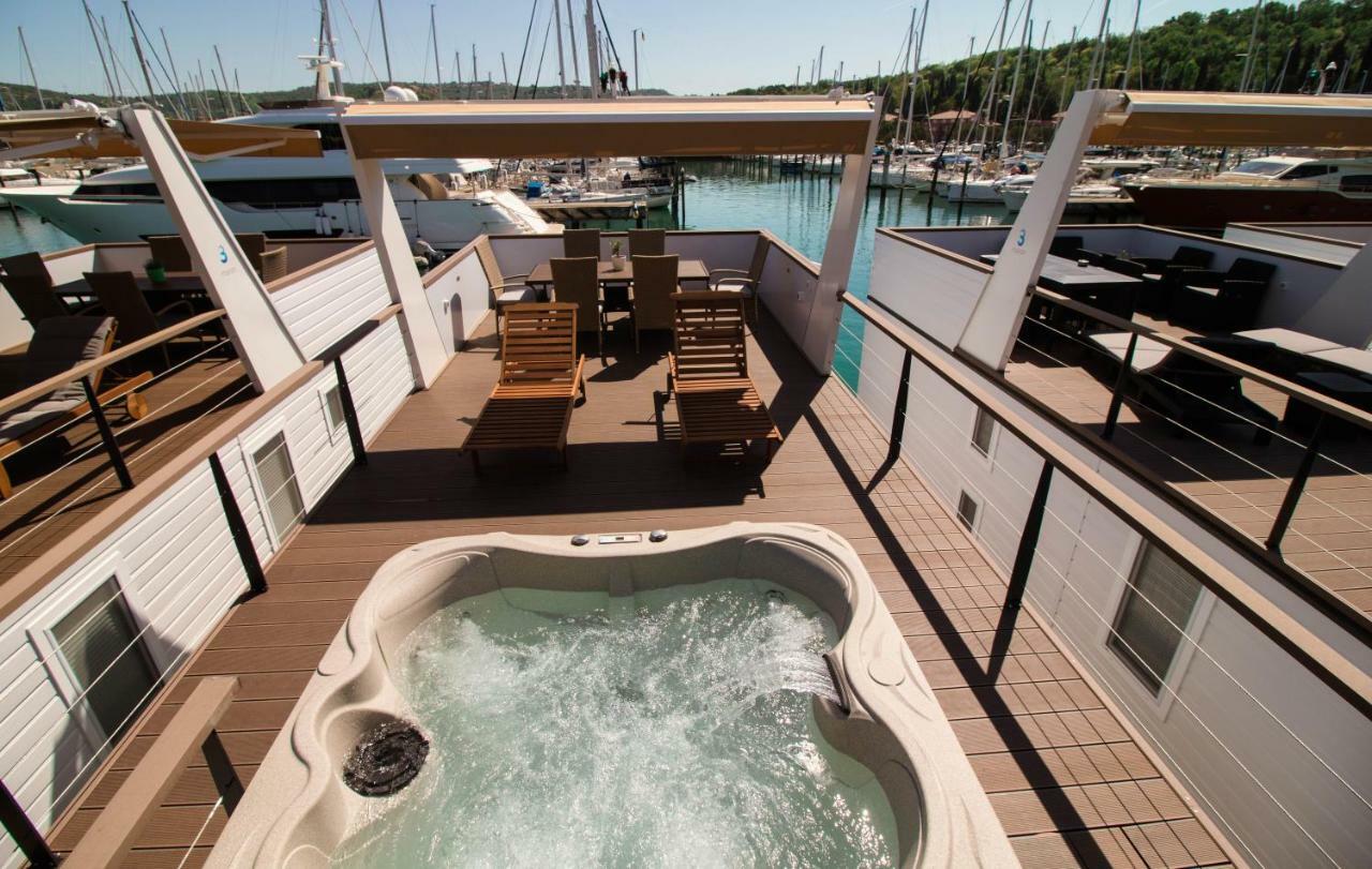 Villa Marina Luxury Houseboat Lavender Portorož Exterior foto